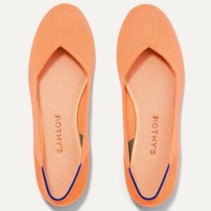 Rothy’s The Flat Tangerine Size 9